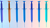 Syringes, illustration