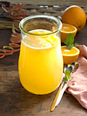 Orangen-Ananas-Bowle