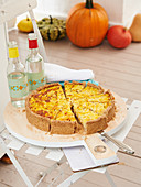 Pumpkin quiche