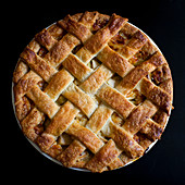 Apple cheddar pie