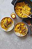 Vegan cauliflower curry
