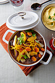 Beef stew with oranges (France)