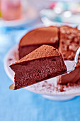 No Bake Chocolate Mascarpone Cake