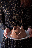 Chocolate panna cotta