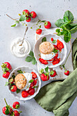 Strawberry shortcakes