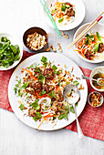 Grilled chicken and noodles (Bun ga nuong)