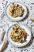Spaghetti alle Vongole - Spaghetti with clams