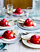 Rhubarb and blood orange jelly