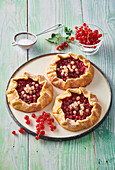 Red currant galettes