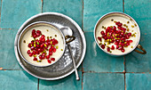 Keskul – Turkish almond and coconut pudding