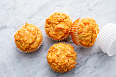 Apple and carrot muffins