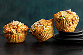Courgette muffins with Parmesan