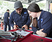 Apprentice mechanic learning