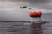 NASA Orion capsule recovery test