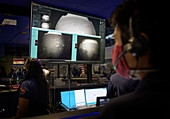Mars 2020 Mission Control during landing
