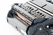 Laser printer drum and toner cartridge