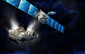 Rosetta spacecraft, illustration
