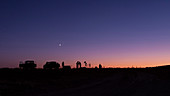 Conjunction of the Moon and Venus