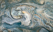 Jupiter's clouds, Juno image