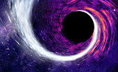 Black hole, illustration