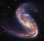 Meathook Galaxy, composite image