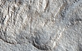 Water ice features on Mars, MRO image