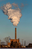 Energy power plant, Michigan, USA