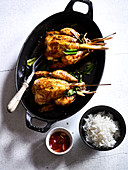 Baby Chicken with Coconut Cream and Lemongrass