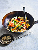 Korean Stir Fried Vegetables