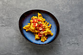 Indian spicy chickpea dhal