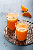 Carrot and turmeric smoothie