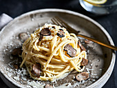 Truffle pasta with parmesan