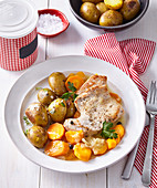 Turkey breast with carrots