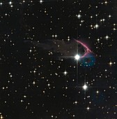 Free floating gaseous globules, Hubble image