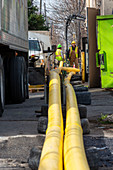 Natural gas mains replacement