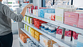 Modern pharmacy drugstore