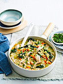 Chicken, Barley and Vegetable Stew