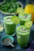 Kale and pineapple smoothie