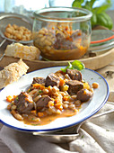 Beef goulash from Tuscany