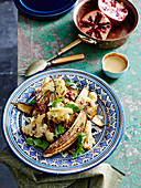 Moroccan Cauliflower and Eggplant Salad
