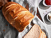 Loaf of White bread, sliced