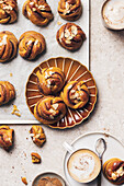 Pumpkin snails with cinnamon