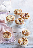 Fruit muffins with crumb