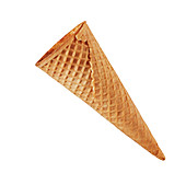 Sugar ice cream cone
