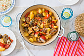 Mexican pork and potatoes