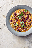 Vegan one-pot quinoa with beans