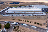 Walmart distribution centre, New Mexico, USA