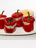 Stuffed red peppers