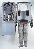 Spacesuit and backpack