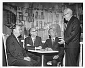 US physicists Bardeen, Shockley, Townes and Brattain